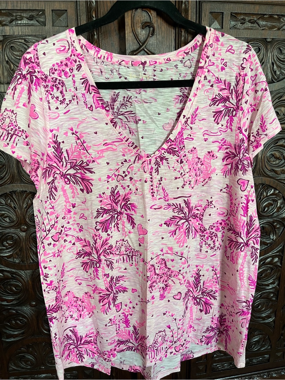 Lilly Pulitzer Etta tshirt New without tags large